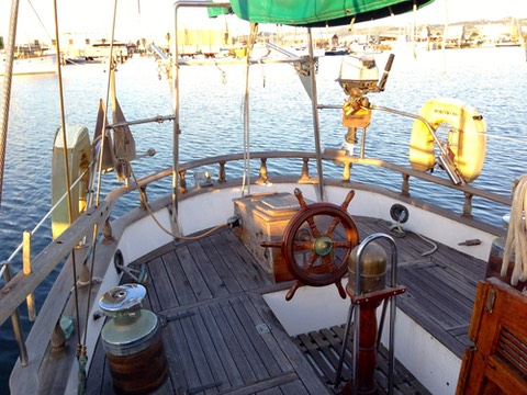 S/V KAI 1970 Mariner 40 sailboat - Cockpit
